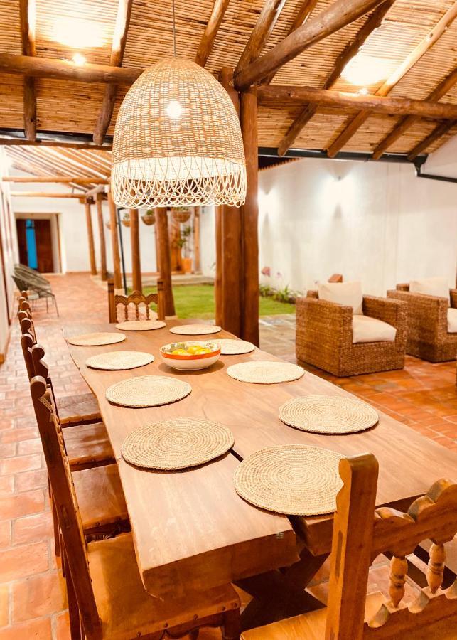 Casa Santo Domingo Guadalupe Santander Hotel ภายนอก รูปภาพ