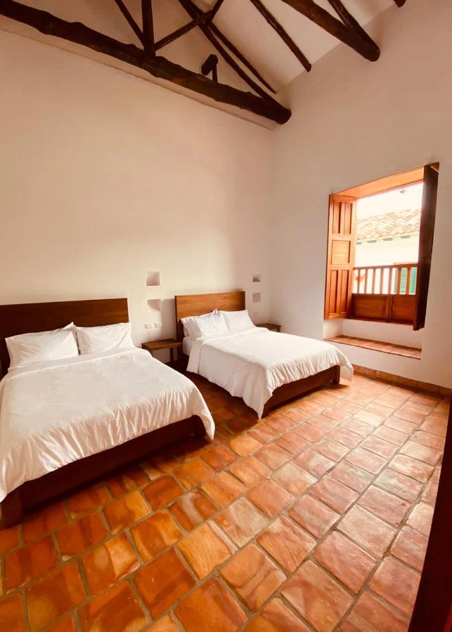 Casa Santo Domingo Guadalupe Santander Hotel ภายนอก รูปภาพ
