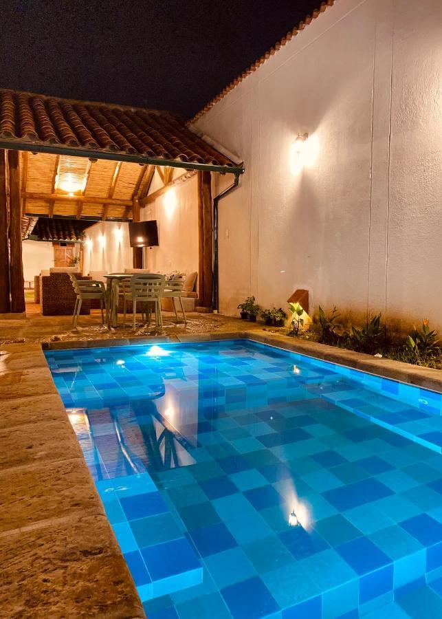 Casa Santo Domingo Guadalupe Santander Hotel ภายนอก รูปภาพ