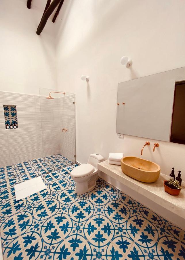 Casa Santo Domingo Guadalupe Santander Hotel ภายนอก รูปภาพ